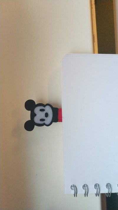 mickey marcador by anordos casa modelos disney thingiverse 3d print model - Mito3D