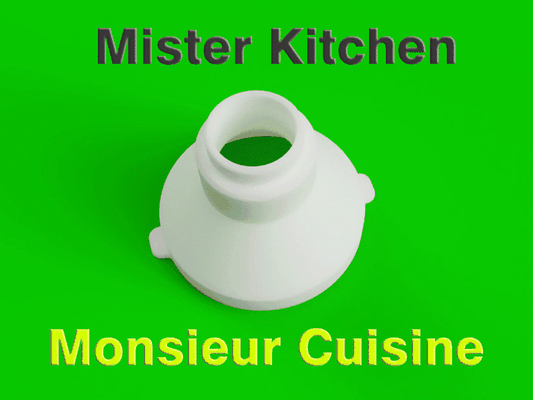 monsieur cocina embudo by preguntar casa modelos mr señor electrodomésticos accesorios robot aparato ams necesario prima lidl 3d print model - Mito3D