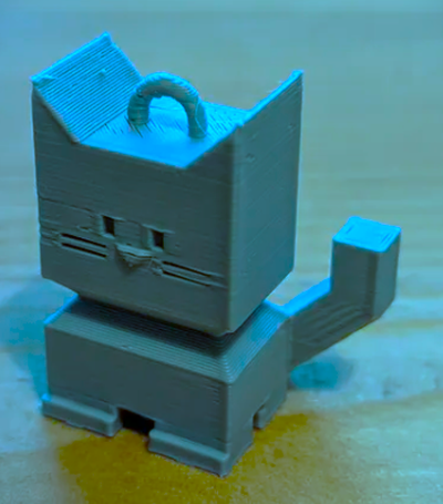 calibrazione gatto squillare by produzionedawes 3d stampante test modelli 3d print model - Mito3D