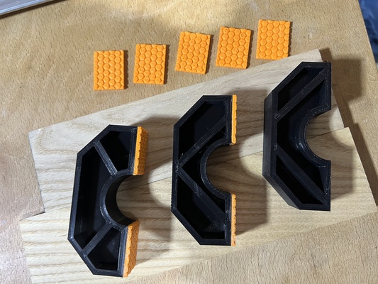 comune ponte bloccaggio pad by davidsgotwood utensili lavorazione legno morsetto unendo legname caul 3d print model - Mito3D