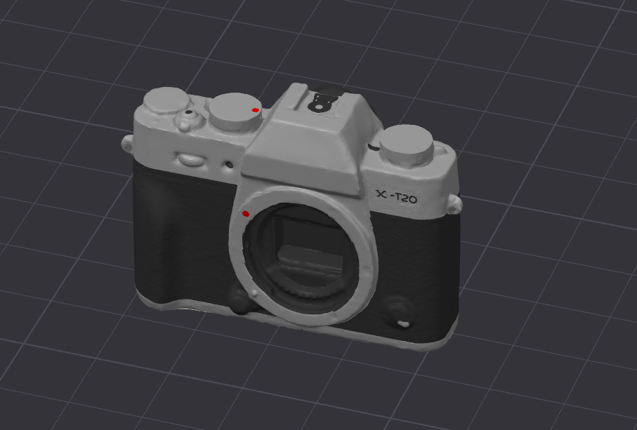 fujifilm x t20 cámara pintado by ockidj miniaturas mini 3D print model - Mito3D