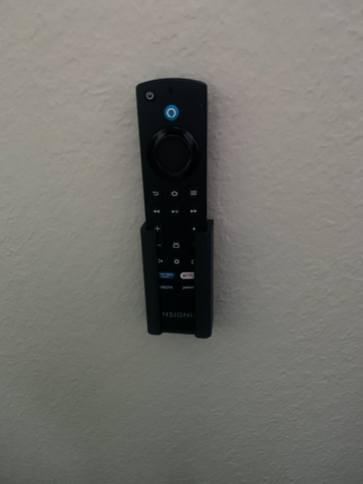 insignia tv remote wall mount by nynjafox household house models 3d print model - Mito3D