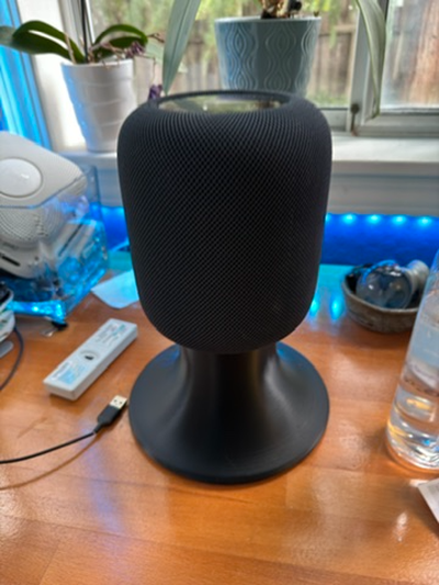 homepod2 raised stand by ahexemer hobby & diy electronics speaker 3d print model - Mito3D