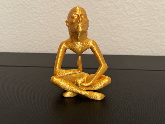 göksel kaya yeniden karıştırılmış by 1337 kreasyonlar ev halkı dekor rezonans model karakter öz poz meditasyon meditatif tasarım az mobilya iç sanat şekil vermek heykel zen asya kayatopu 3d print model - Mito3D