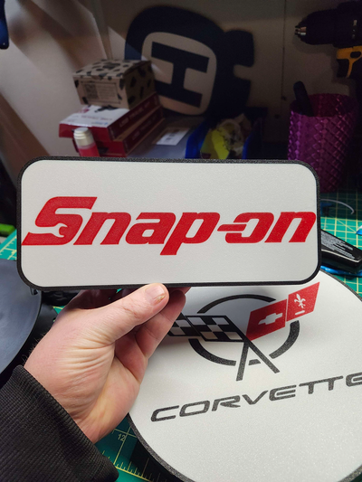 snap-on light box by tri-3d hobby & diy electronics snap on tools tool 3d print model - Mito3D