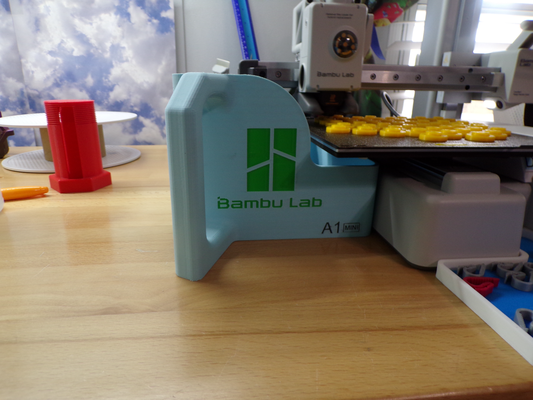 a1 mini bok kaka temizlemek kova üstesinden gelmek bambu logo by rhsjr0727 3d yazıcı aksesuarlar atık aksesuarlar 3d print model - Mito3D