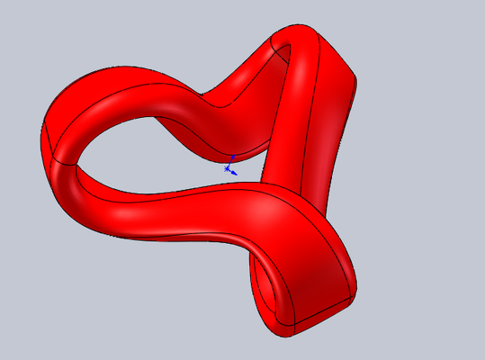 m anestesia triángulo by mirar adentro arte señales logos figura instalación ornamento 3d print model - Mito3D