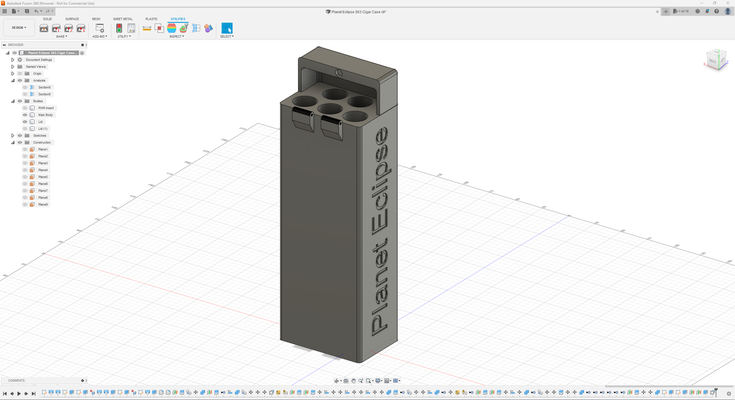 planeta eclipse s63 insertar caso funda by tech0verlord pasatiempo bricolaje diy deporte aire libre barril protector portador paintball planeteclipse shaft63 inserto shaft6 planeteclipses63 3d print model - Mito3D