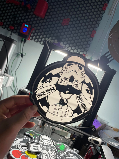 star wars clones funny batman hulk light boxes by nik generative 3d model my sign clone trooper helmet starwars art fist keychain 3d print model - Mito3D