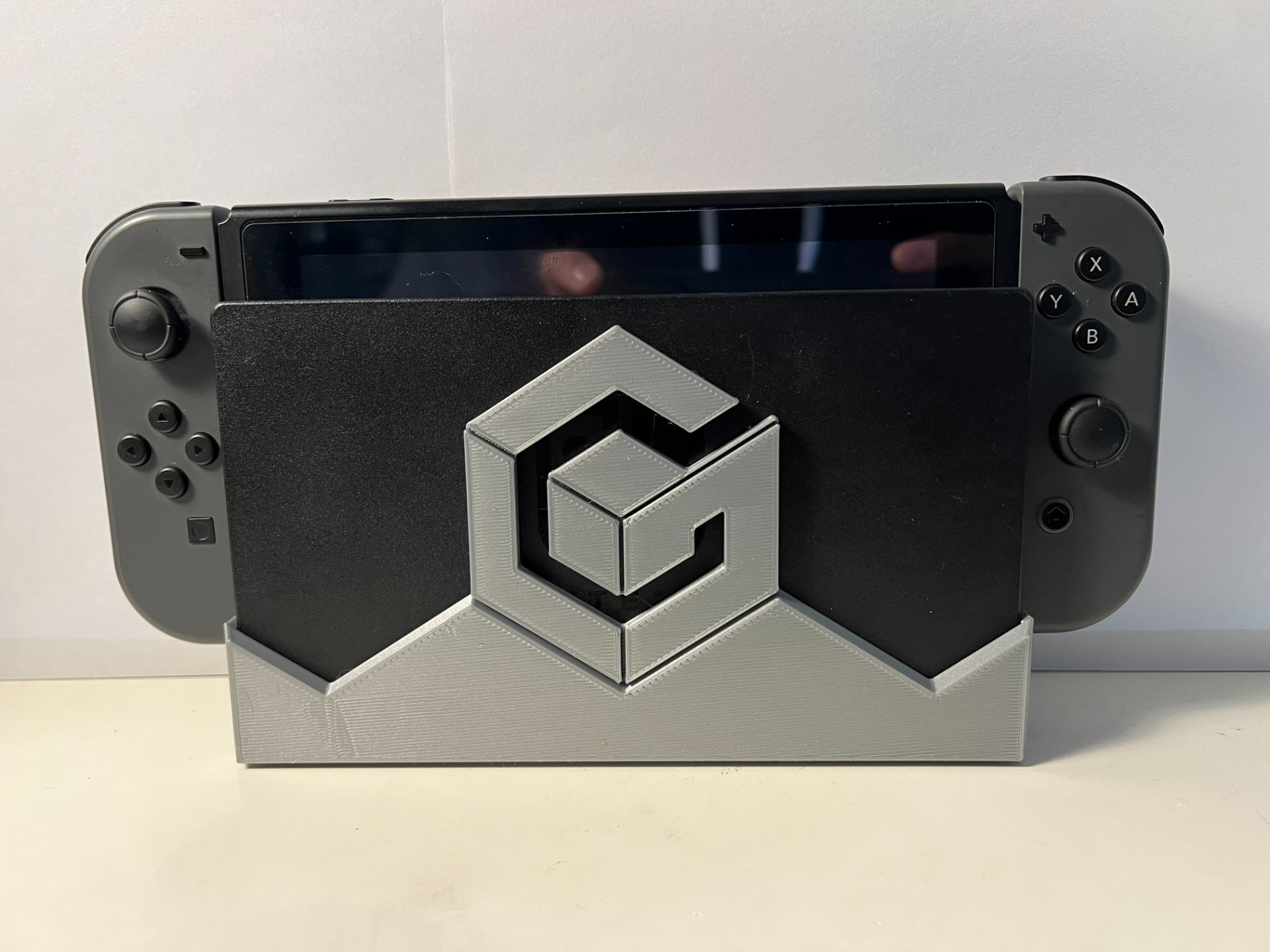 nintendo switch dock gamecube cover by turtletech creations toys & games mario zelda pokemon 3D print model - Mito3D