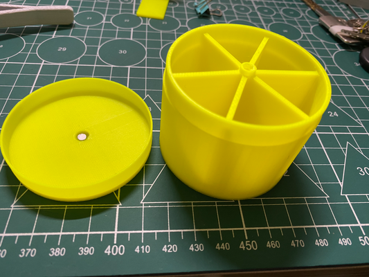 pill organizer by tools organizers 3d print model - Mito3D