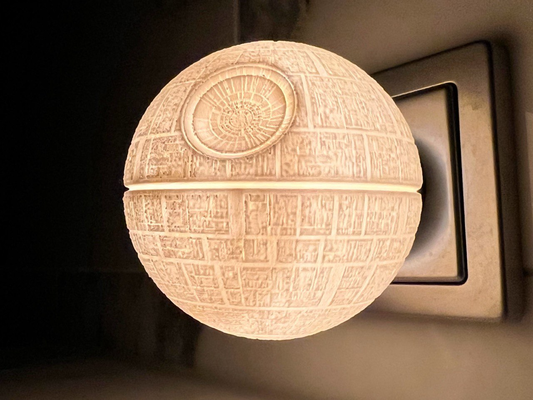 death star - m rkr dd night light remixed by yahbluez household decor ikea kid 3d print model - Mito3D