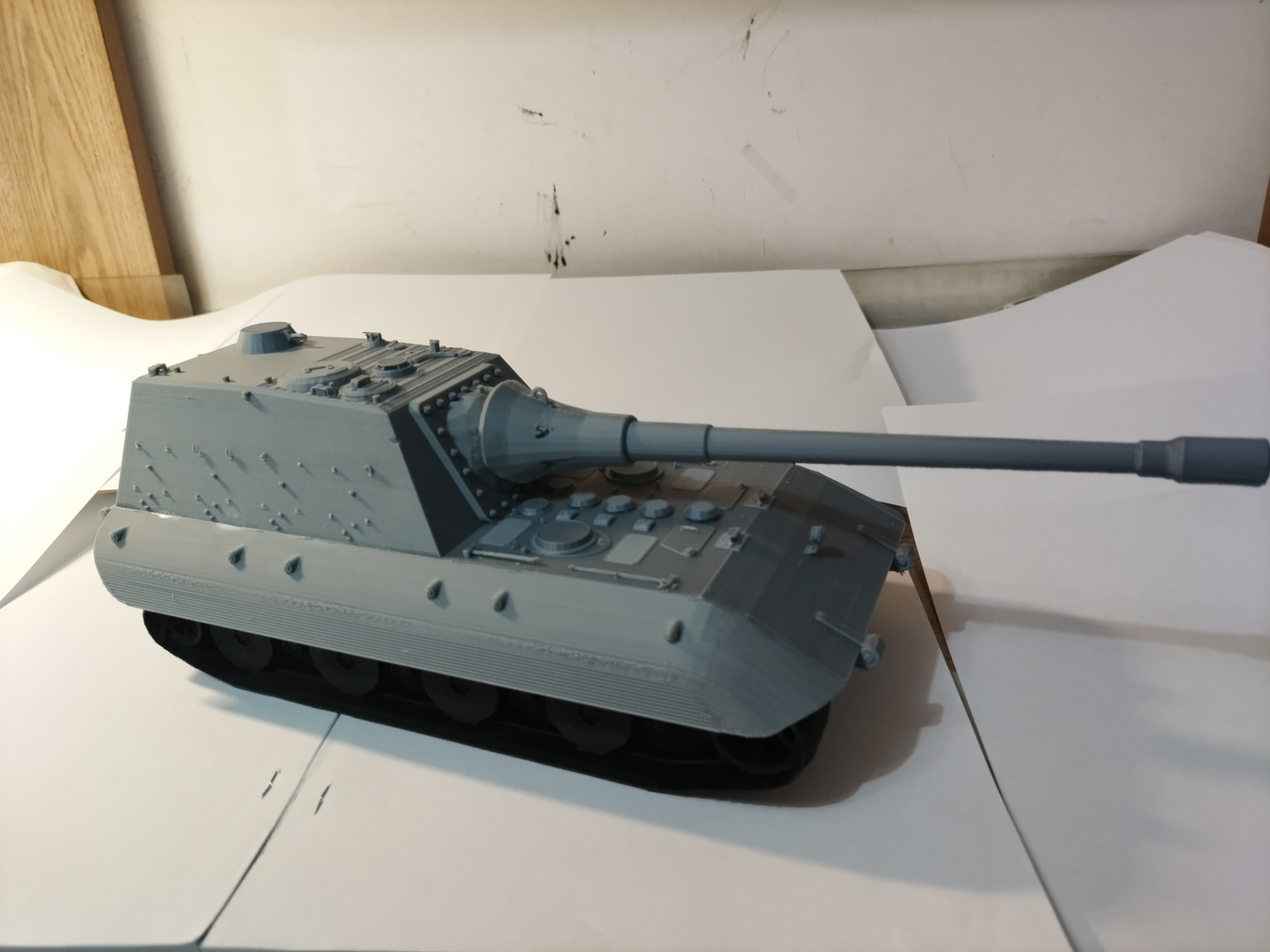 jagdpanzer 100 jg pz e100 by hifumi passatempo fai veicoli wot mondo of carri armati 3D print model - Mito3D