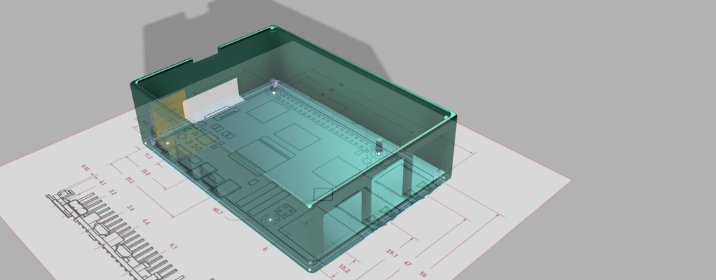 raspberry pi 5 case by yn hobby & diy 3d print model - Mito3D