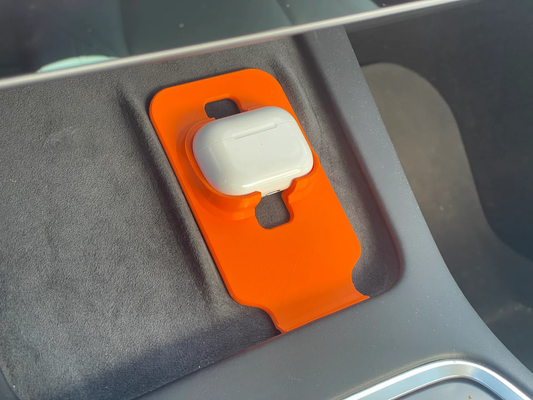 titolare supporto airpods pro in tesla fili caricabatterie remixato by copyleft passatempo fai veicoli accessori 3d print model - Mito3D