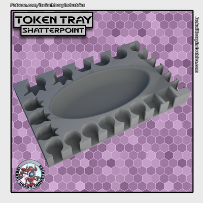 shatterpoint token tray by isekai heavy industries toys & games board star wars miniatures game 3d print model - Mito3D