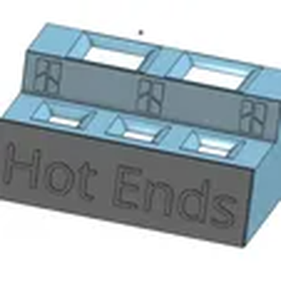 bambu laboratuar sıcak kulp destek by baskı formu 3d yazıcı aksesuarlar 3d print model - Mito3D