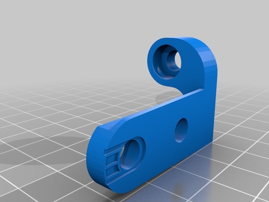 kids bicycle reflector mount by rich t toys & games outdoor thingiverse 3d print model - Mito3D