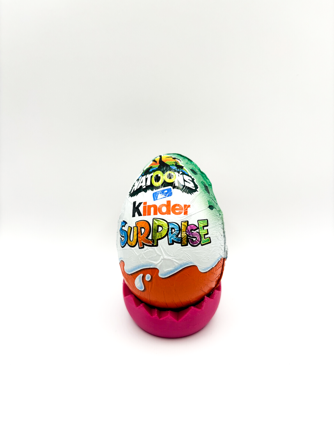 egg shell kinder surprise by samactivity toys & games easter children bunny happyeaster 3D print model - Mito3D