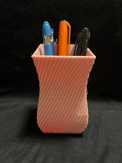 niedlich stift halter unterstützung klein vase by heiliger feuerregen generativ 3d modell my stifthalter dekoration container 3d print model - Mito3D