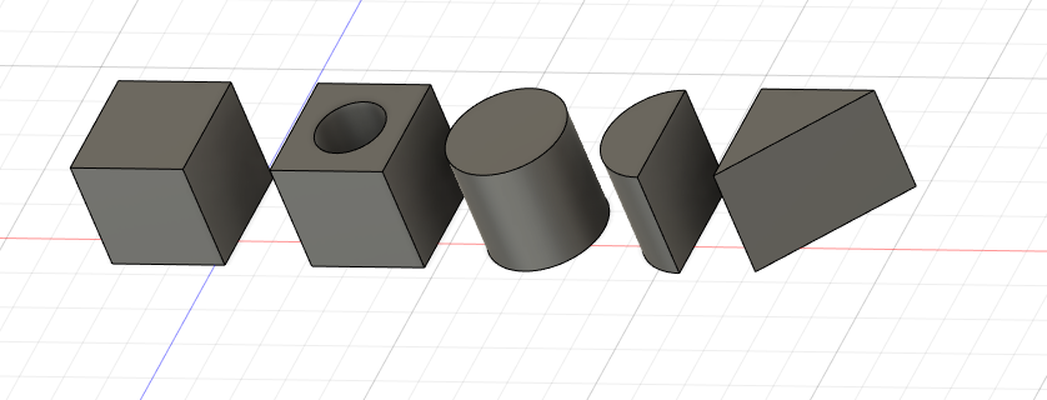 dm blocks set qty 4 by errolflynnigan 3d printer test models 3d print model - Mito3D