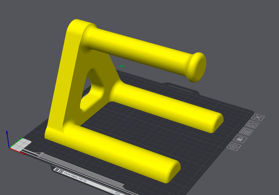 two-spool filament holder by ok2vvv 3d printer accessories spool spoolholder two twospool 3d print model - Mito3D