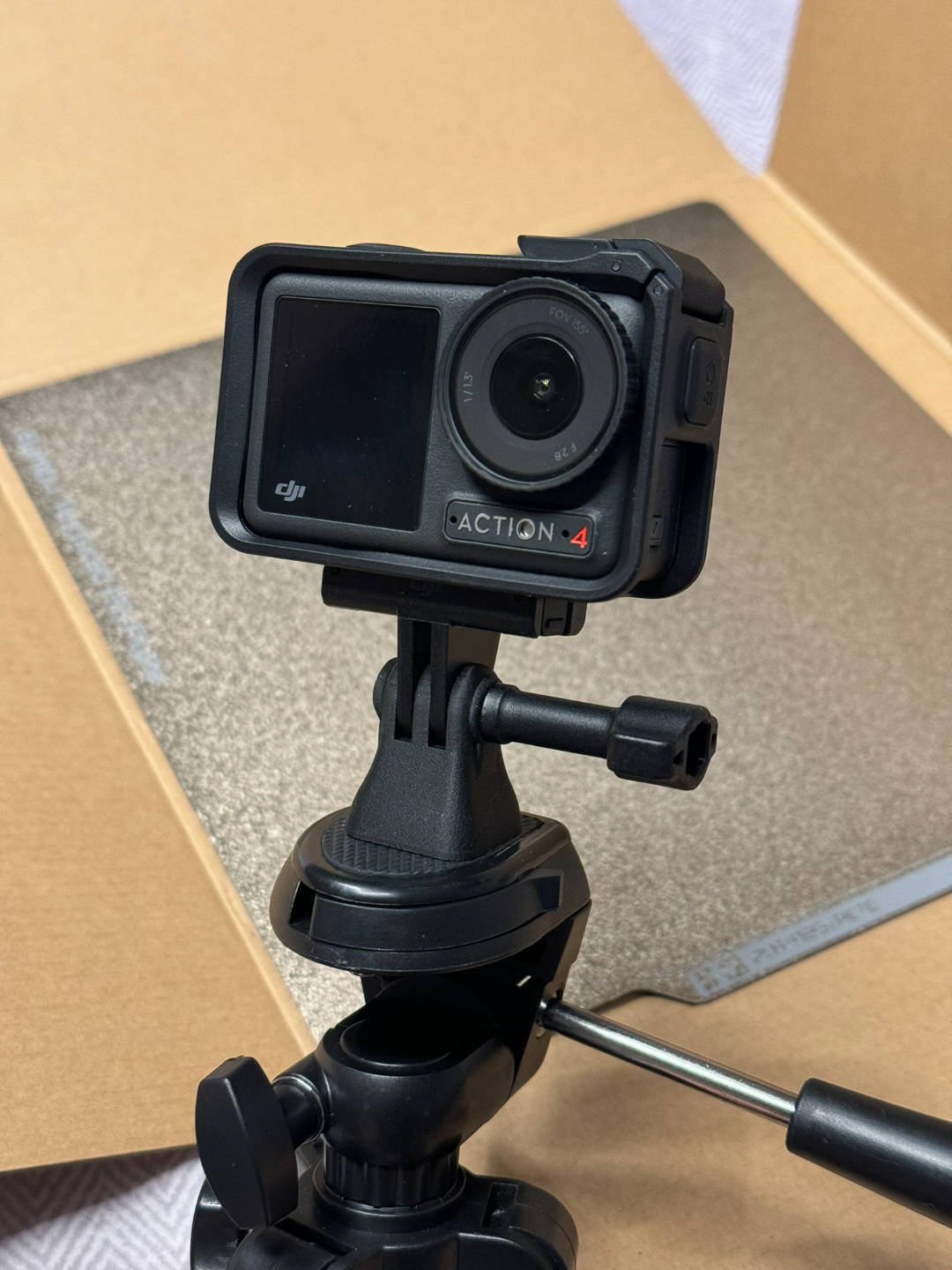 dji osmo action mount tripod amazon basics gopro by downhill solutions hobby & diy electronics photography goprohero adapter 3D print model - Mito3D