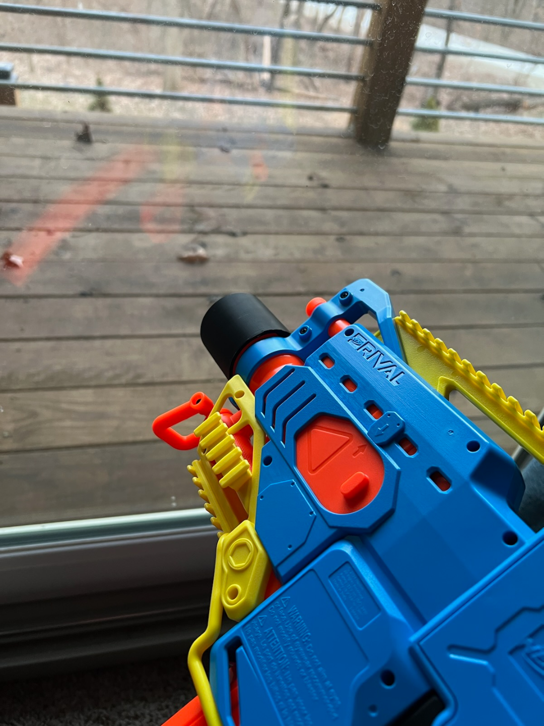 nerf rivale sfidante barile by cenere stampa yt passatempo fai 3D print model - Mito3D