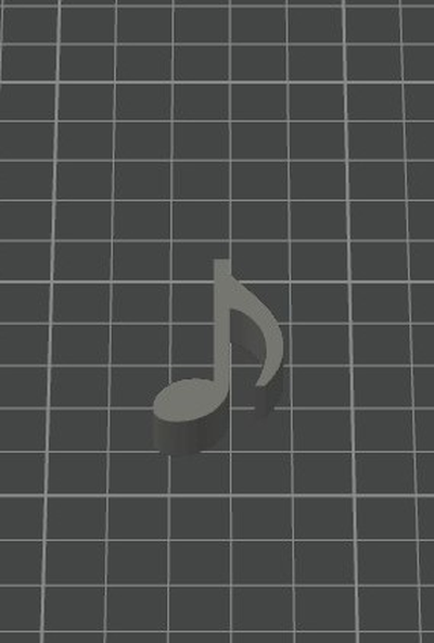 octavo nota by leopixel pasatiempo bricolaje diy música 3d print model - Mito3D