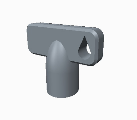 universal faucet key by buy tools gadgets 3d print model - Mito3D