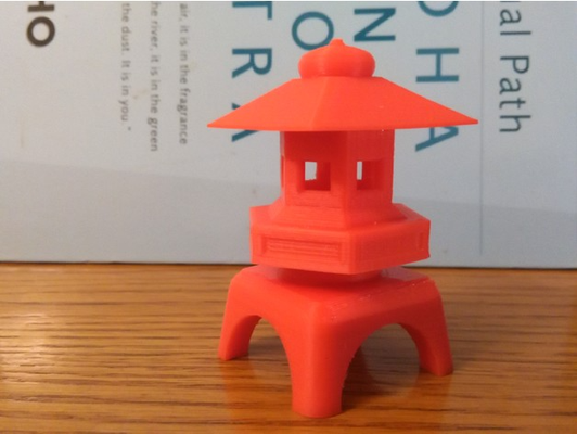jardin pagode by briver2046 ménage art mini modèle 3d print model - Mito3D