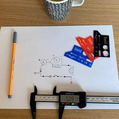 elétrico diagrama desenhando ferramenta by nvd ferramentas medida trabalhos eletricista oficina faça manuais projetos desenho calibre cartão acessível aprendendo feito â mão impressão rápida noams rápido coisas imprimir funcional fiação componentes luminária voltagem voltímetro amps interruptor 3d print model - Mito3D