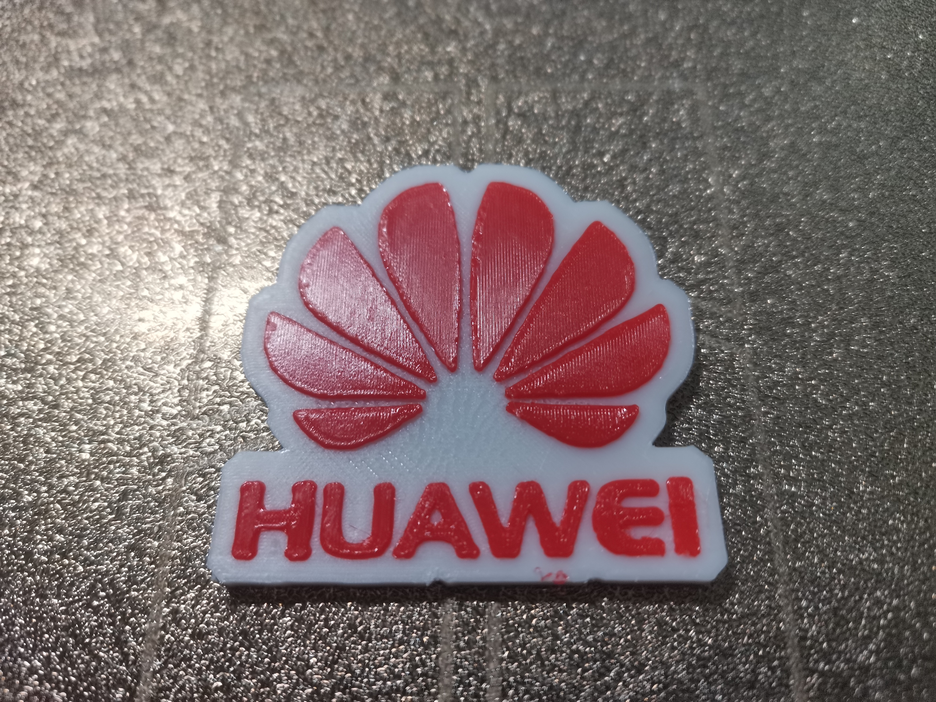 huwei logo by arte moneda insignias huawei color cambio impresión 3D print model - Mito3D