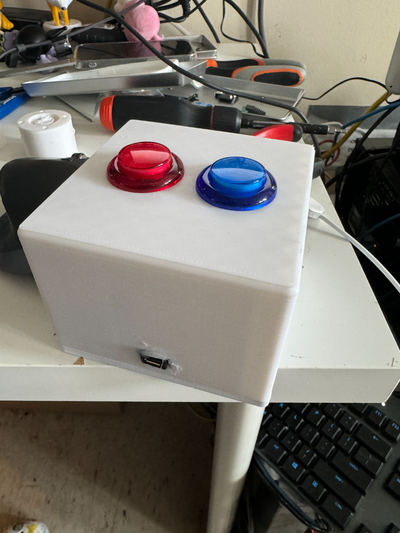 esp32 arcade button box by sikaxn hobby & diy electronics buttons joystick game controller 3d print model - Mito3D