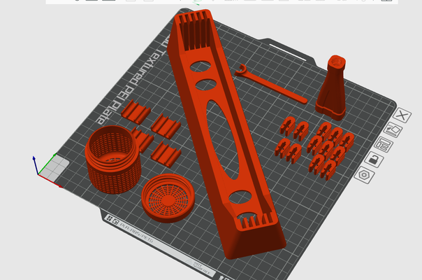 impressora acessórios compilação remixado by cúbico 3d bambulab p1s 3d print model - Mito3D