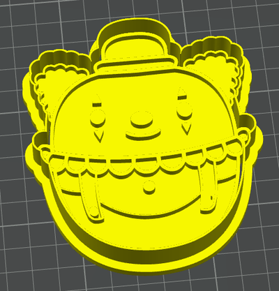 squish clown 2 cookie cutter by adixon6931 hobby & diy squishmallows cookiecutter 3d print model - Mito3D