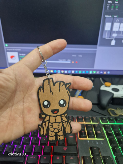 groot by kriativu 3d stampante test modelli 3d print model - Mito3D