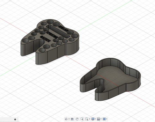 zahn box by alex werkzeuge veranstalter zahnbox zähne zahnfeebox milch 3d print model - Mito3D