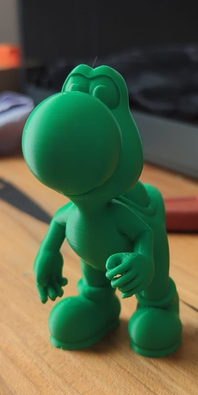 yoshi neu gemischt by kubisch kunst skulpturen super mario karikatur 3d print model - Mito3D