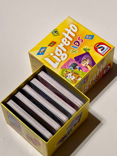 ligretto kids improved separated inlay by robert85 toys & games cards cardgame 3d print model - Mito3D