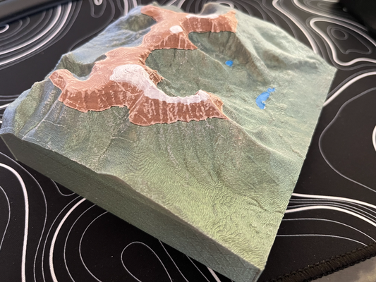 montieren katahdin maine by paläojon bildung geographie nordwälder berg klettern wandern schnee skifahren hinterwälder höchste teiche rucksackreisen natur terrain topo topographie appalachian 3d print model - Mito3D