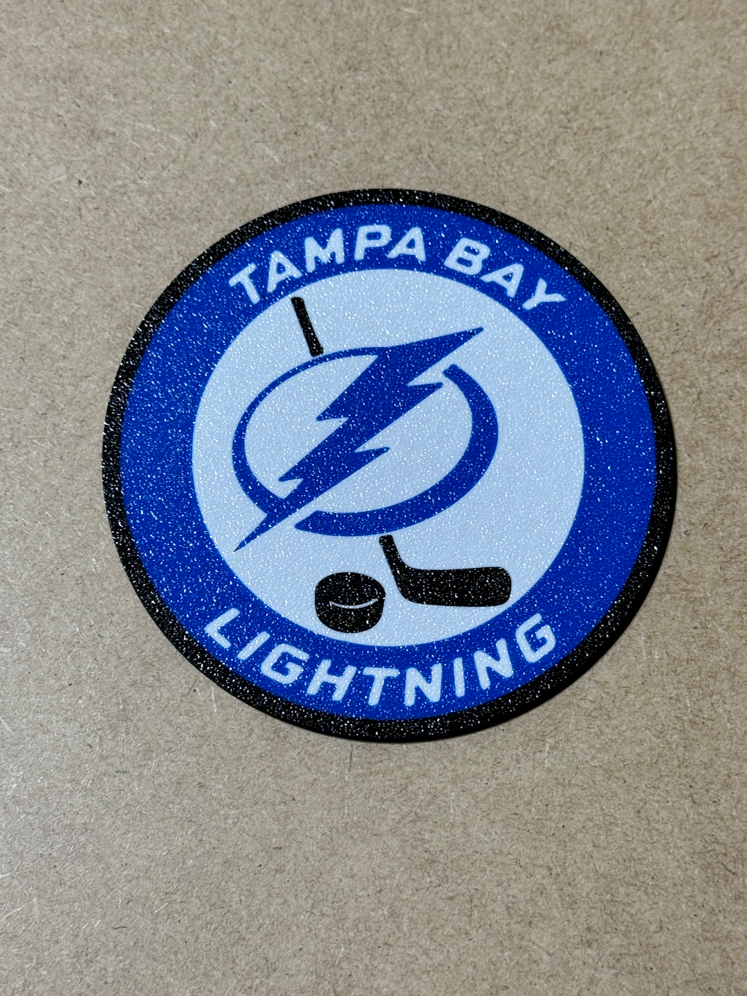 tampa baía relâmpago nhl hóquei personalizadas logotipo montanha russa by jabhook arte sinais logotipos iluminação parafusos panteras bruins vermelho asas canadenses bordo folhas sabres atlântico divisão 3D print model - Mito3D