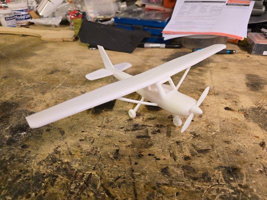 modell cessna 152 by slopetrash jnr hobby diy rc fahrzeug flugzeug jet ingenieurwesen spielzeug rahmen 3d print model - Mito3D