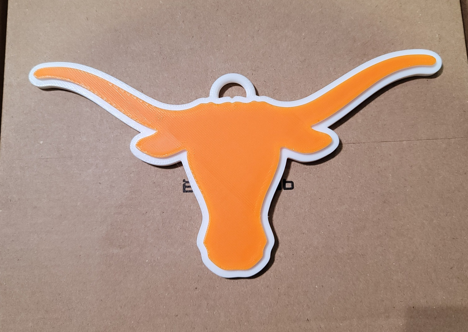 texas 3d logo 180mm serie by negozi alimentari passatempo fai sport all'aperto ncaabasketball ncaa università pallacanestro longhorn catena longhorn marzo follia 3D print model - Mito3D