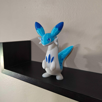 palworld chillet by depep1 toys & games characters palworlds pokemon mmu painted 3mf 3d print model - Mito3D