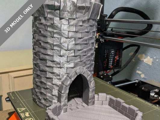 modular dados torre by brinquedos jogos borda 3d print model - Mito3D