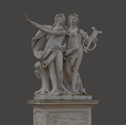 apollon daphne remixato by scala arte sculture 3d print model - Mito3D