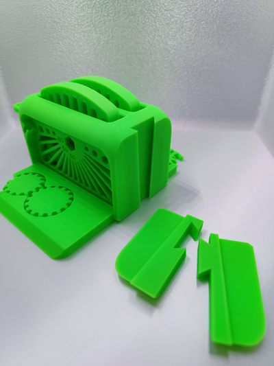 tortura tostadora doble encajar prueba remezclado by tío sam 3d impresora modelos cubo calibración calibrar tolerancia paloma cola guía milano impresión huellas dactilares 3d print model - Mito3D