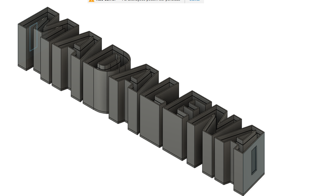 letreiro madalena by atriz 3d impressora partes decorar 3d print model - Mito3D
