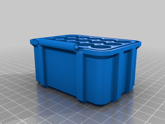 bateria recipiente um+um+um by utilizador 3693369640 passatempo faça eletrônicos 3d print model - Mito3D